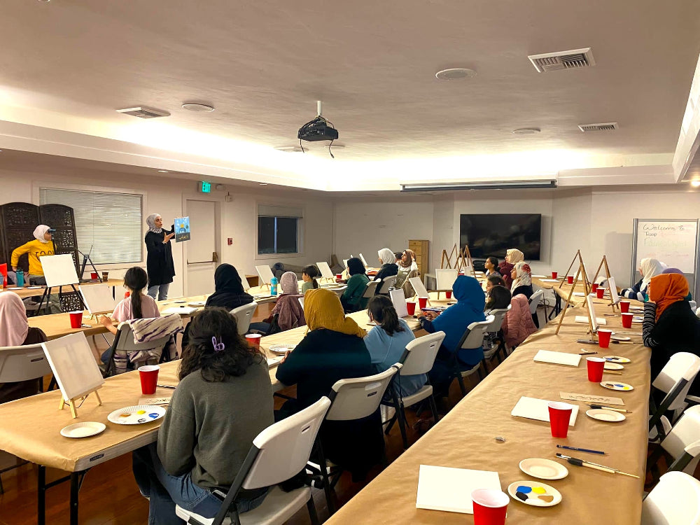 Gaza fundraising class for moms and daughters